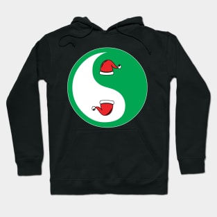 Christmas Yin-Yang 8 Hoodie